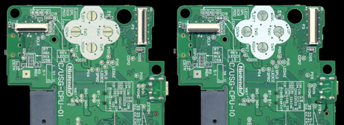 DS Lite old and new boards