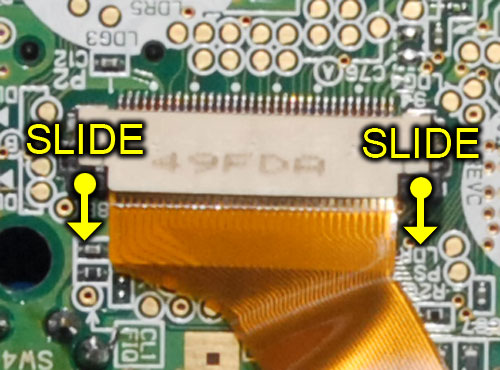 Disconnect Ribbon Cable From Connector