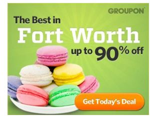 Colored Things In Groupon Ads