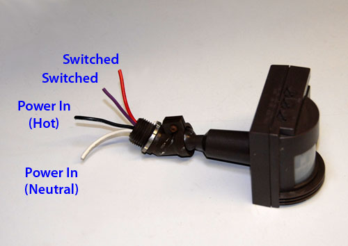 Motion Sensor with Switched Output