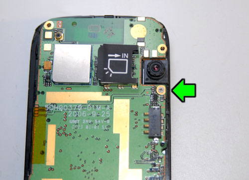 Remove PCB screw