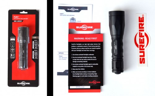 Surefire P2X Fury Packaging